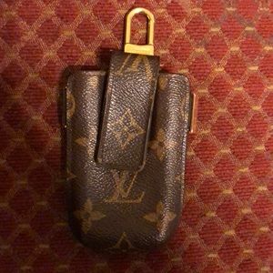 Louis Vuitton flip phone holder